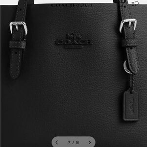 Mollie Tote bag 25
Coach Black Leather Tote Bag